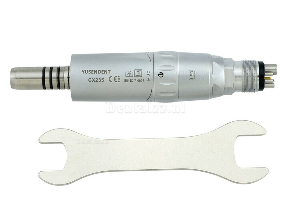 YUSENDENT COXO CX235-3C Dental Led Fiber Binnenwater Luchtmotor 6-gaats Handstuk
